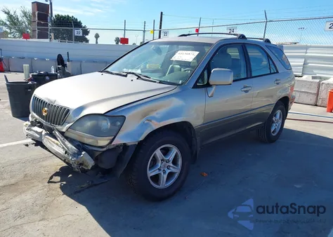 2000 Lexus Rx 300 из США, поврежденный, VIN JT6HF10U3Y0147927
